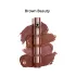 BOBI: 4 in1 Lip Kiss Stacker Brown Beauty Liquid Lipstick | 4 Lip Shades in 1 | Velvet Matte Finish | Travel-Friendly | Highly Pigmented | 8ml