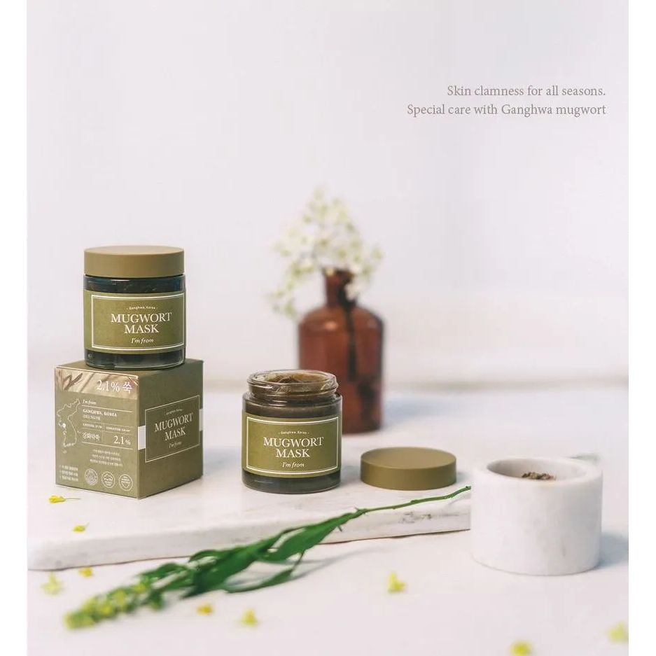 I'm From Mugwort Mask | Korean Pore Cleansing & Calming Mask India